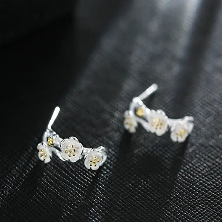 Floral Stud Earrings