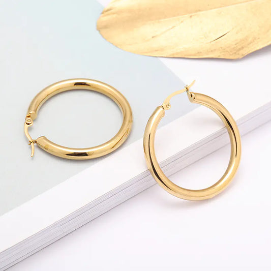 Maxi Hoop Earrings