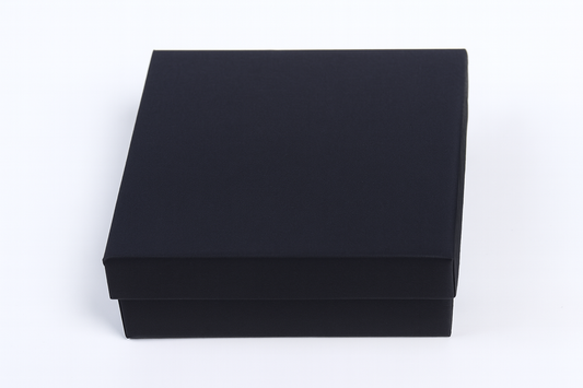 Vintage Leather Paper Earring or Ring Box