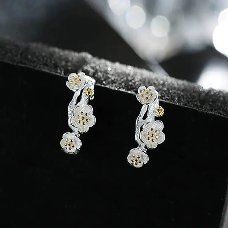 Floral Stud Earrings